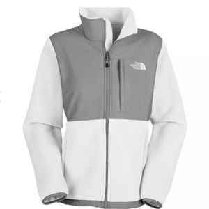 WOMENS NORTHFACE FLEECE WHITE NEW